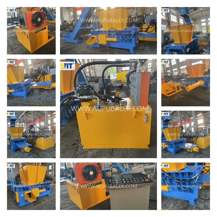 aluminum chip briquetting machine